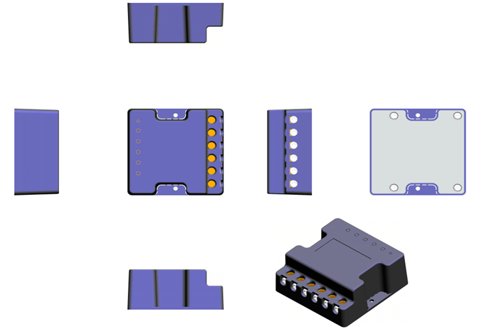 Three-channel wireless receiving controller