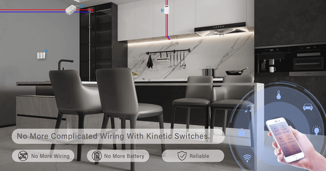 Wireless Kinetic Switch